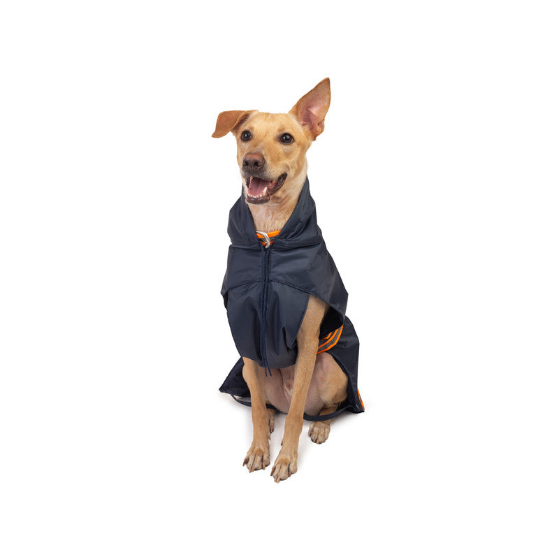 Petwale Raincoat for Dogs with Reflective Strips - ASSORTED