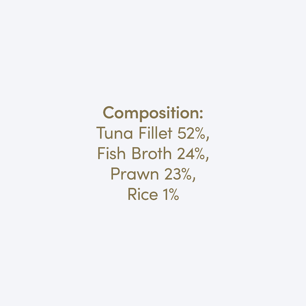 Applaws Natural 75% Tuna Fillet and 23% Prawn Wet Cat Food - 70 g