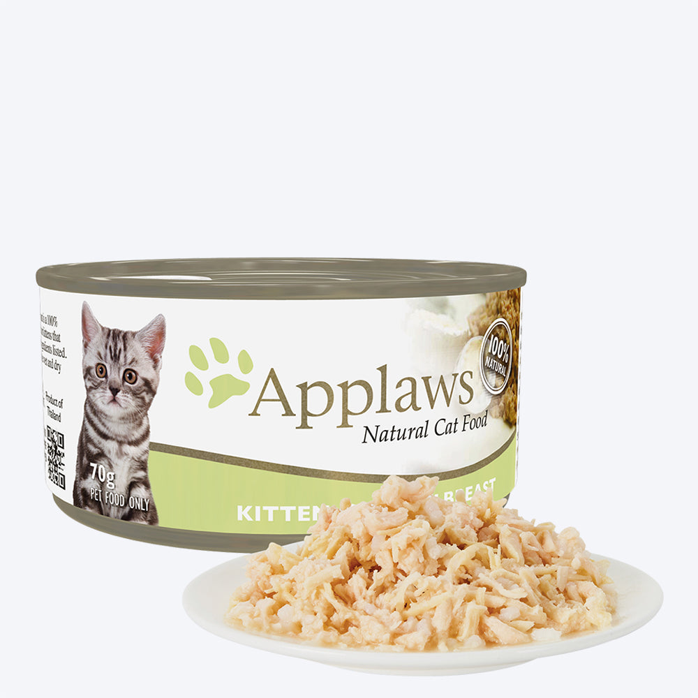 Applaws 53% Chicken Breast Natural Wet Kitten Food - 70 g