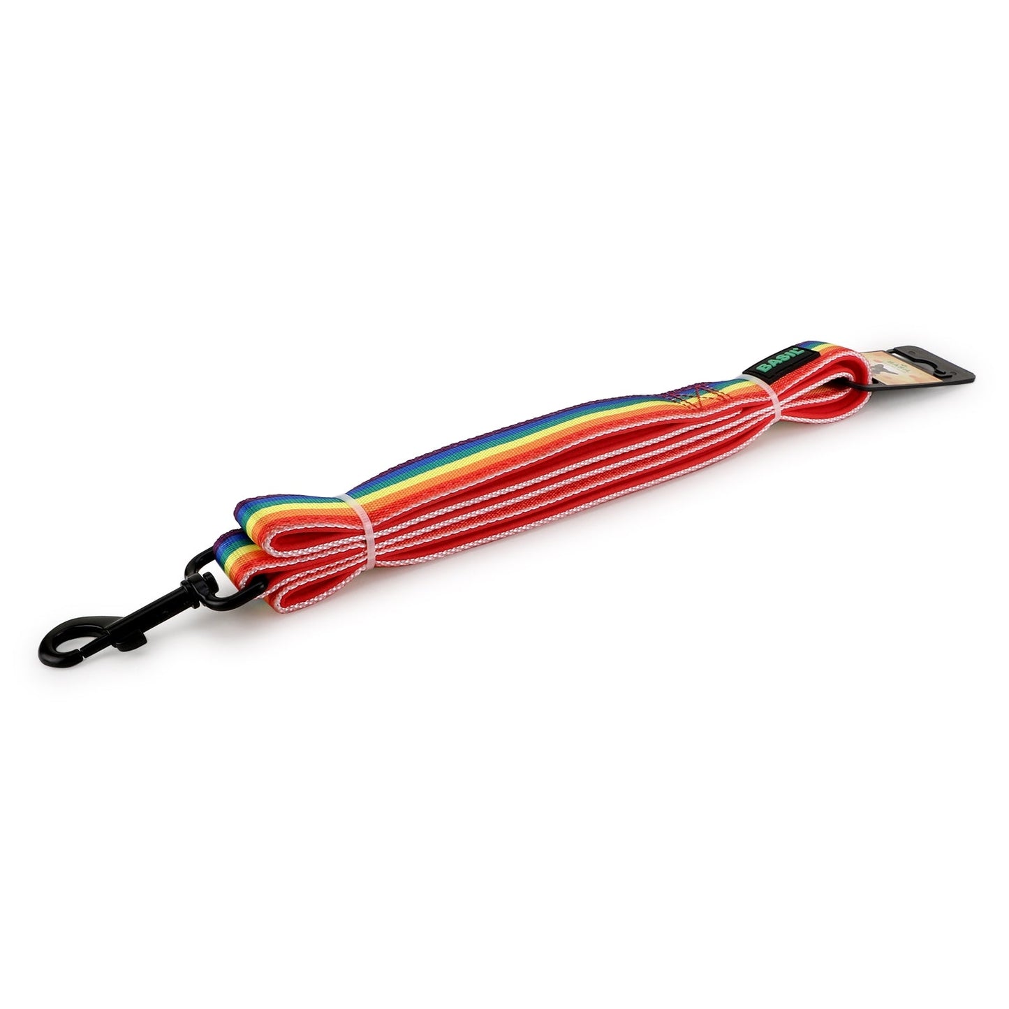 BASIL Rainbow Padded Leash for Dogs & Puppies