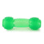 Basil Green Dumbbell Toy with Hollow Centre for Treats