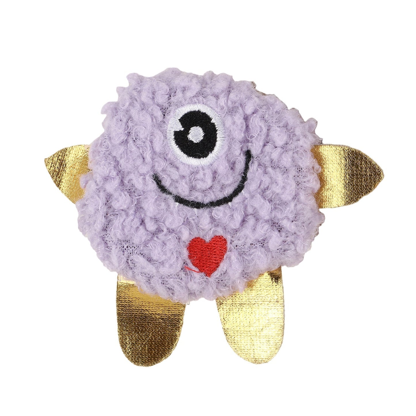 Basil Cat Plush Toy with Cat Nip for Stuffing (Purple)