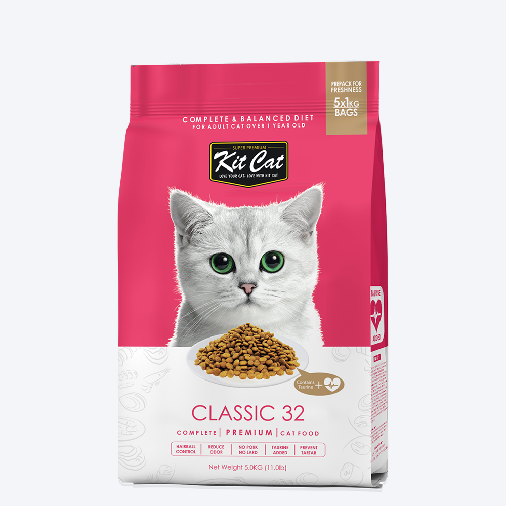 Kit Cat Classic Chicken Premium Adult Dry Cat Food