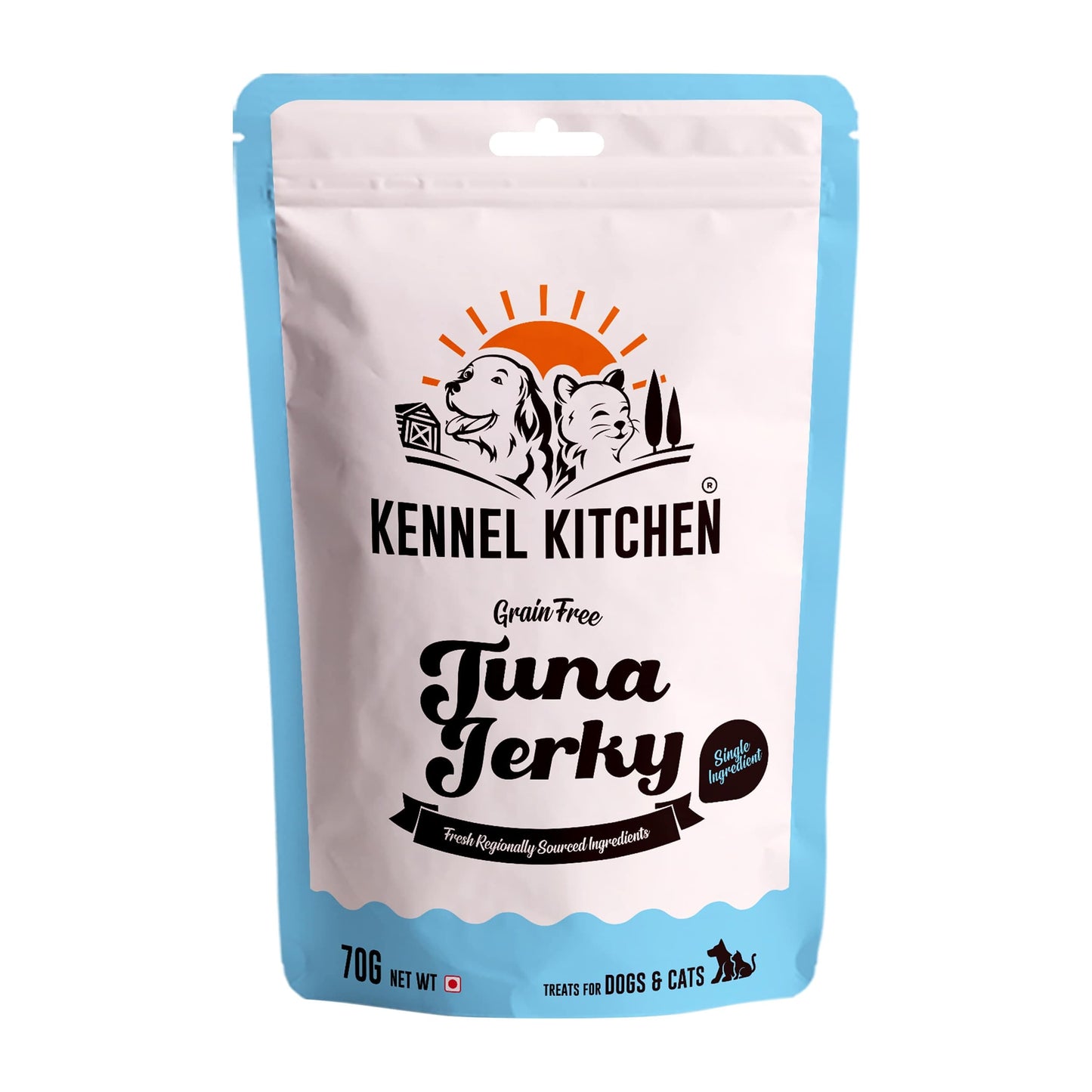 Kennel Kitchen Tuna Jerky for Dogs - 70g each (Pack of 3)
