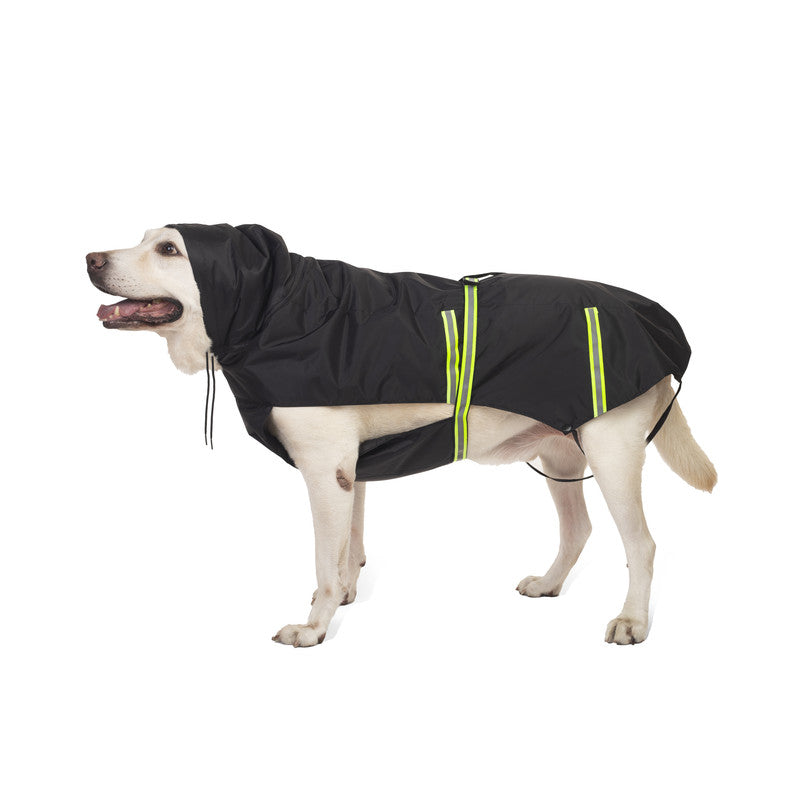 Petwale Raincoat for Dogs with Reflective Strips - ASSORTED