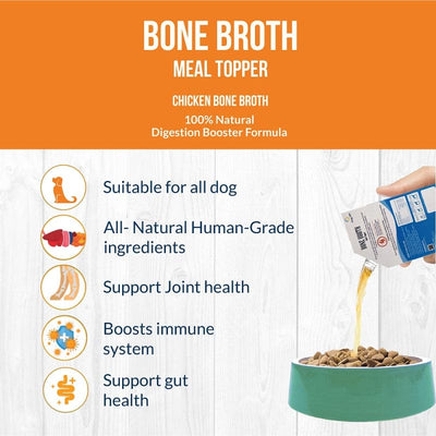 Goofy Tails Chicken Bone Broth for Dogs and Puppies