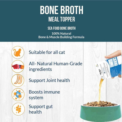 Goofy Fresh Sea Food Bone Broth for Cats and Kittens
