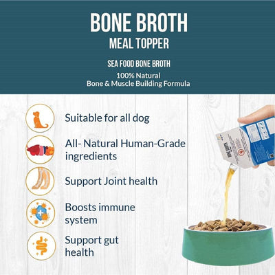 Goofy Fresh Sea Food Bone Broth for Dogs and Puppies