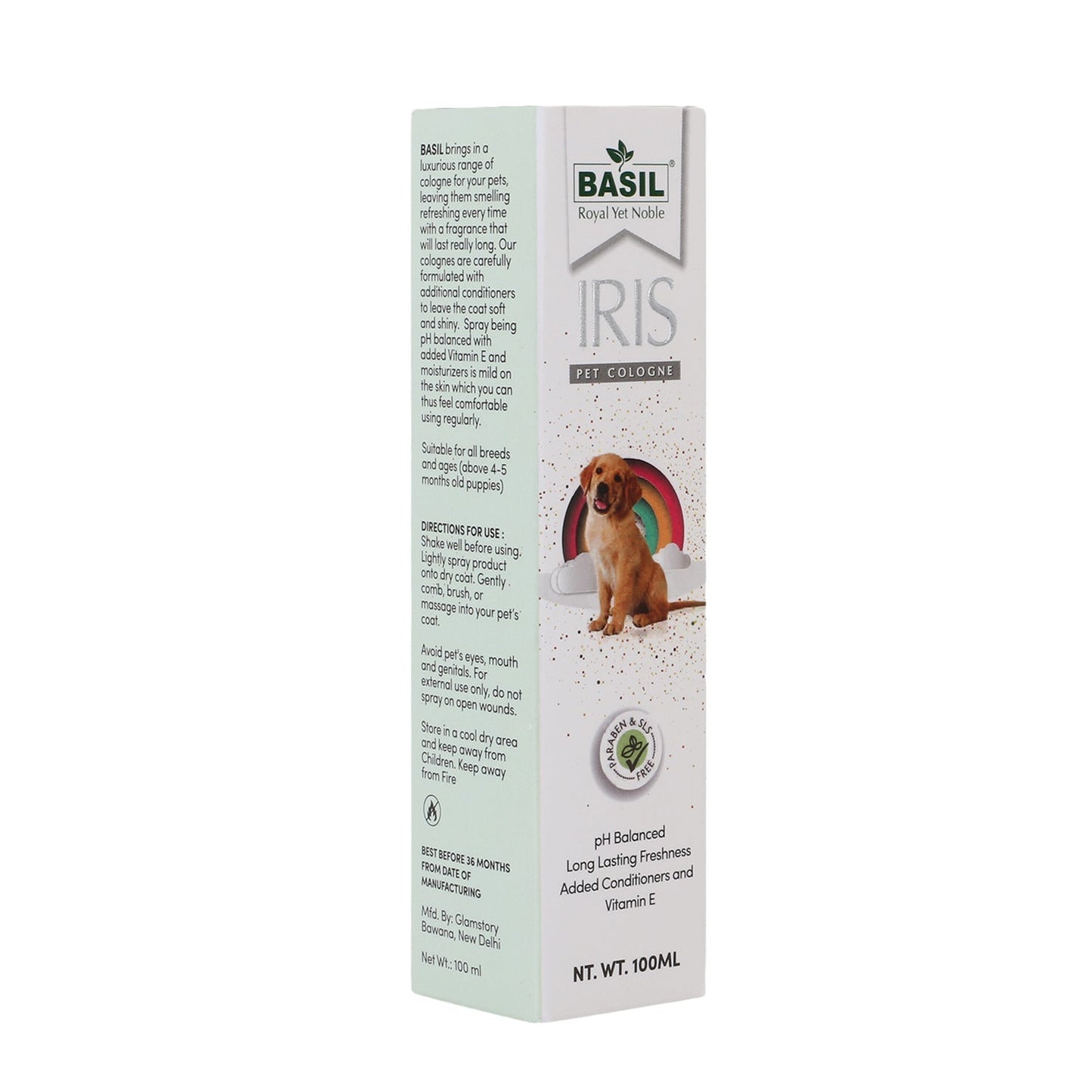 Basil IRIS Cologne for Dogs, 100ml