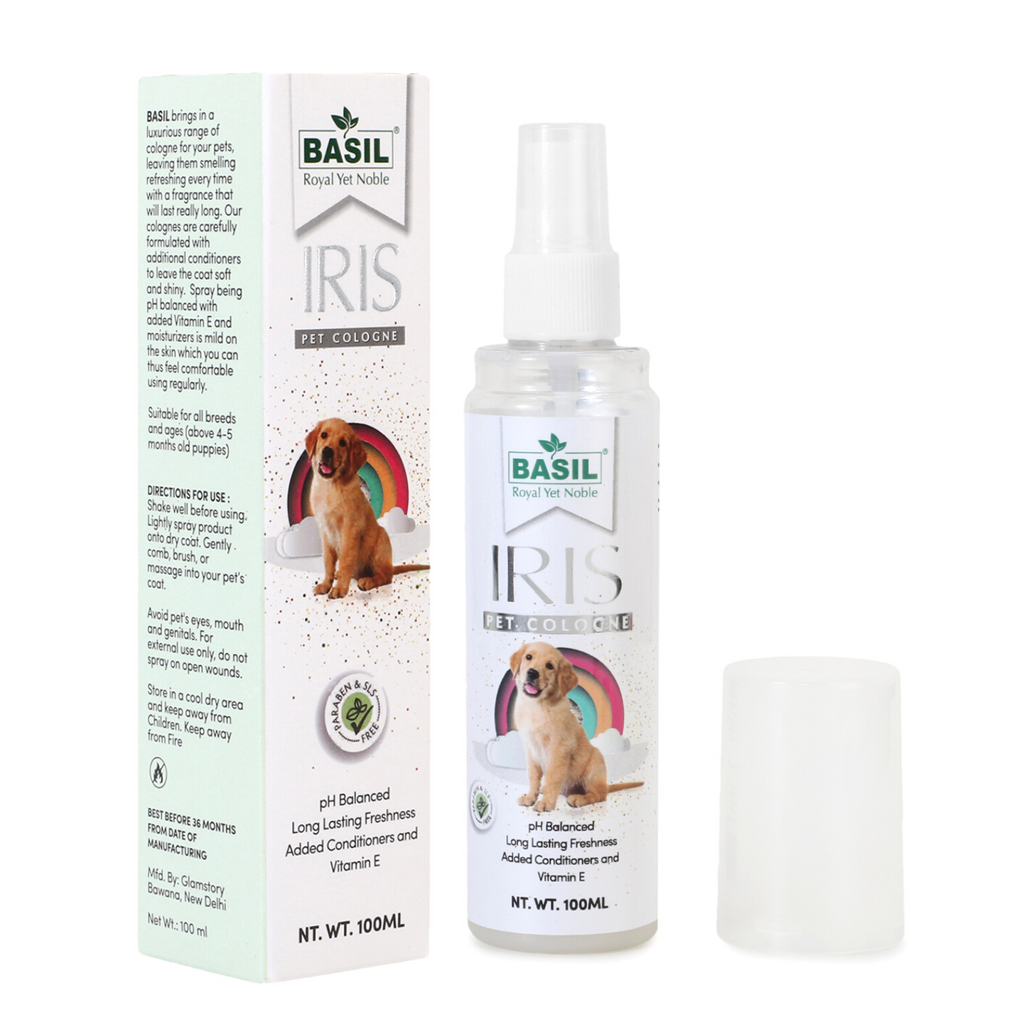 Basil IRIS Cologne for Dogs, 100ml
