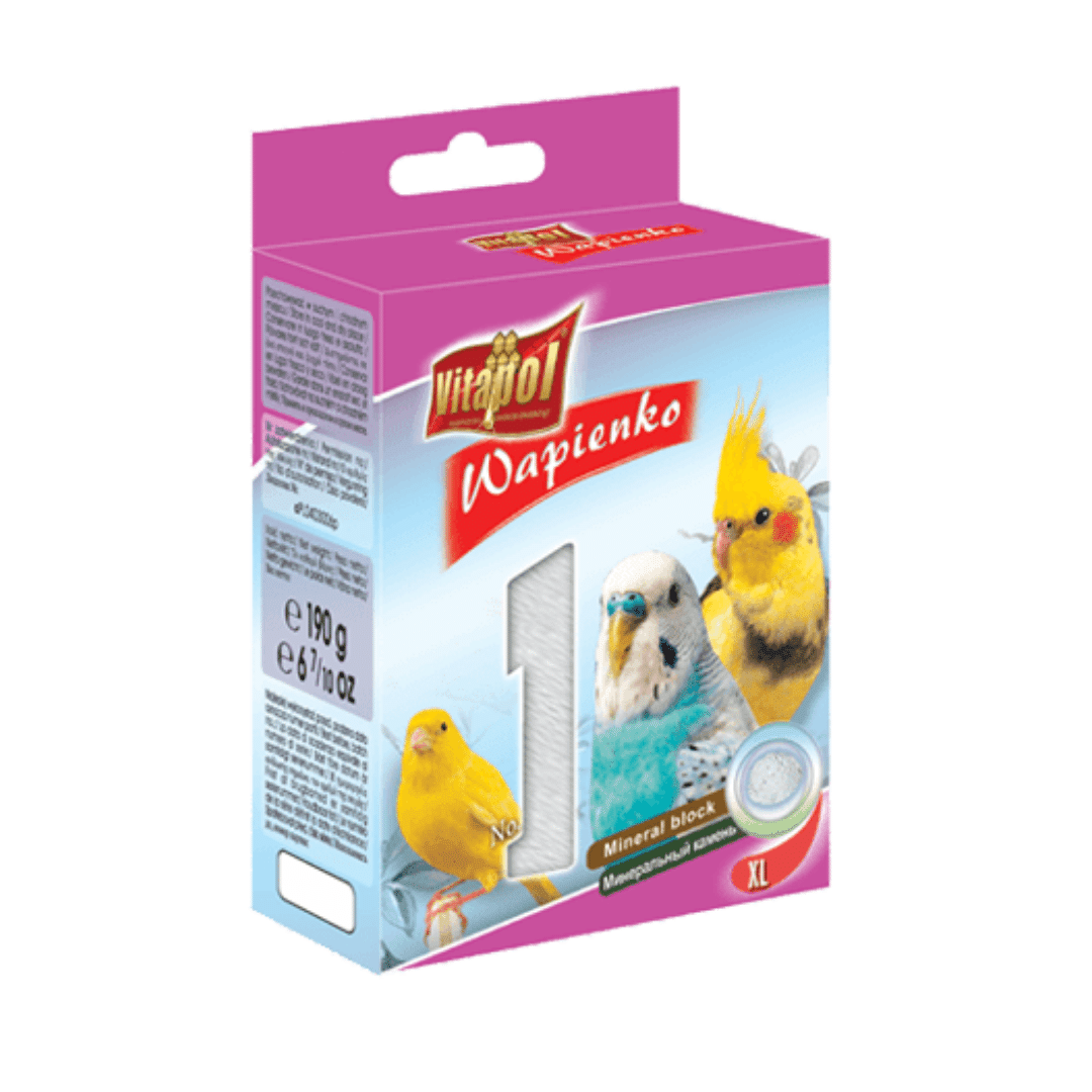 Vitapol Mineral Block For Birds - Natural