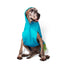 PetWaleTurquoise Raincoat for Dogs with Reflective Strips