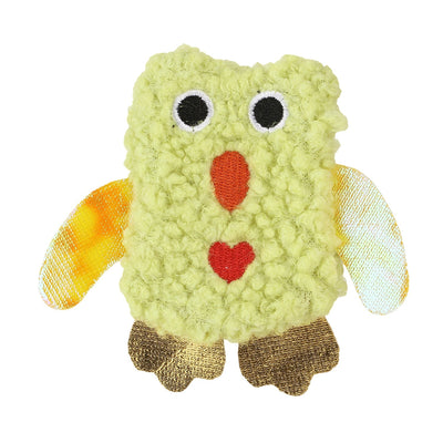 Basil Cat Plush Toy with Cat Nip for Stuffing (Yellow)