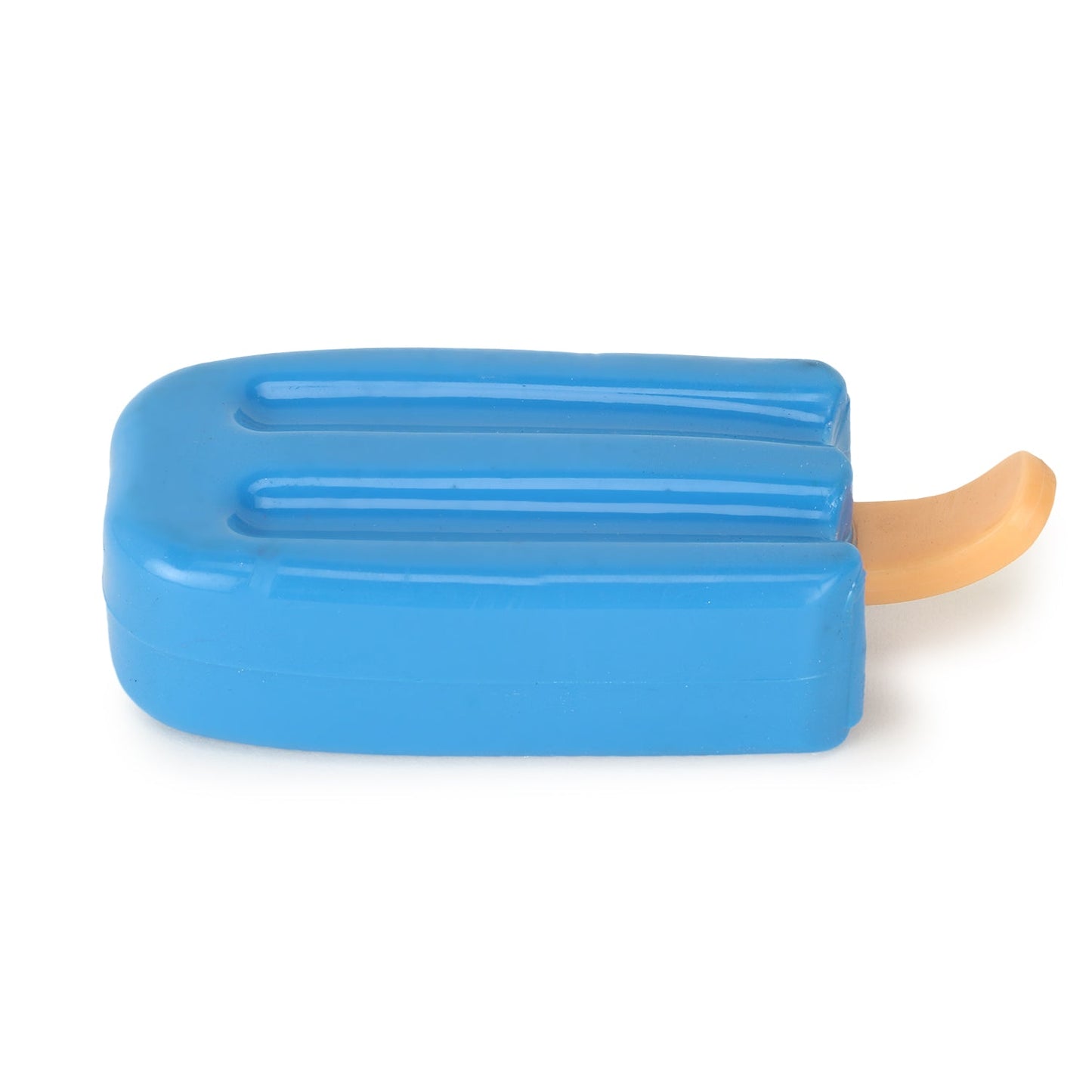 Basil Cool Lick Silicon Ice-Cream Pet Toy, Freeze and Play (Blue)