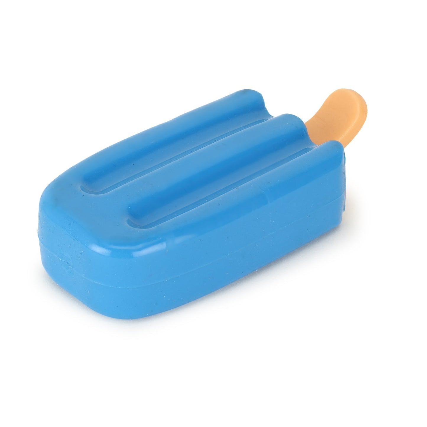 Basil Cool Lick Silicon Ice-Cream Pet Toy, Freeze and Play (Blue)