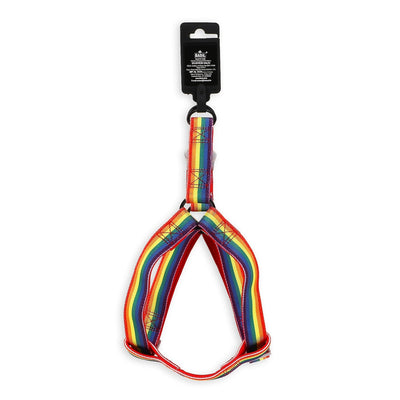 BASIL Adjustable Harness for Dogs & Puppies (Rainbow)