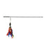 Basil Cat Teaser Stick with Feather and Bell