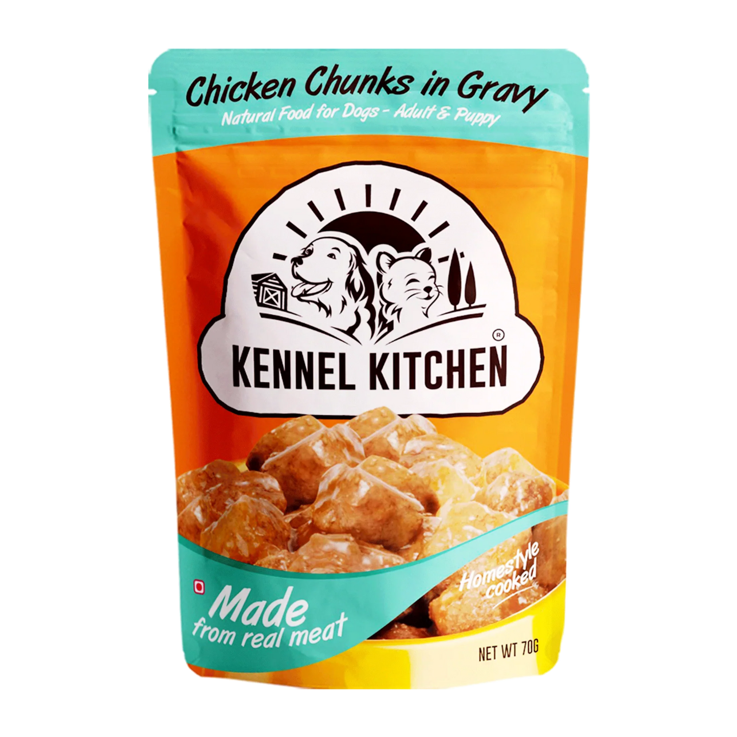 Kennel Kitchen Chicken Chunks in Gravy for Dogs