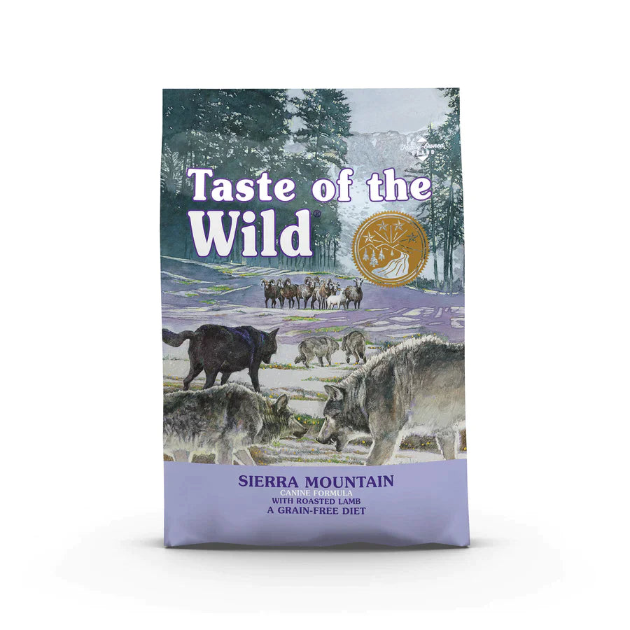 Taste of the Wild Dry Dog Food Sierra Mountain Canine (Roasted Lamb)